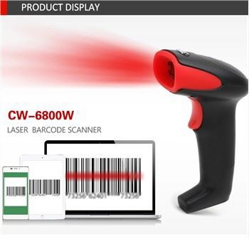 Laser Barcode Scanner Reade rfor Cov lus nug