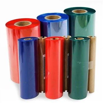 Xim Thermv Thermal Hloov Ribbon Rau Barcode Luam Ntawv