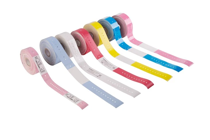 Custom Waterproof Silicone Composite Adult Kids Hospital Wristbands factory