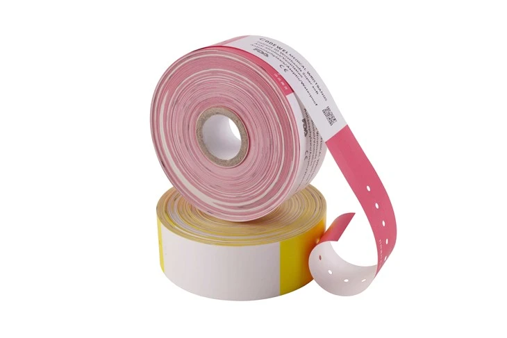 Custom Waterproof Silicone Composite Adult Kids Hospital Wristbands manufacturers