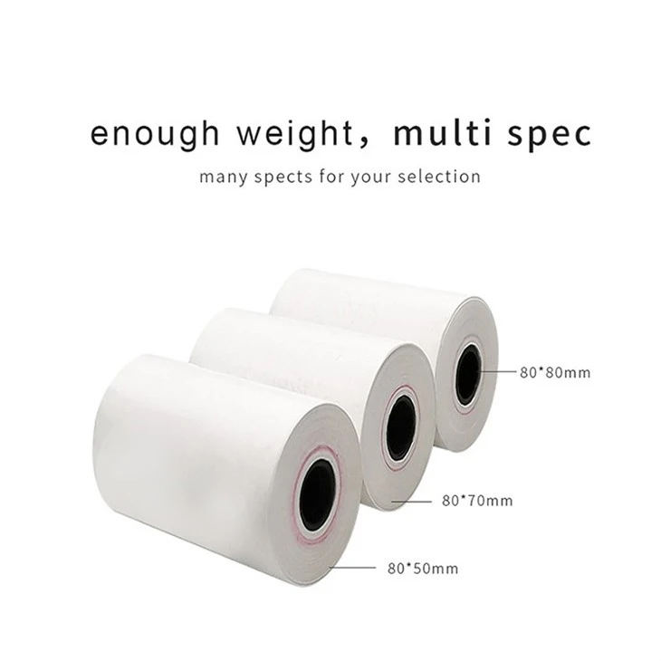 BPA Free 57mm*30mm Thermal Paper Rolls Cash Register Paper Receipt Thermal Paper Receipt For Pos