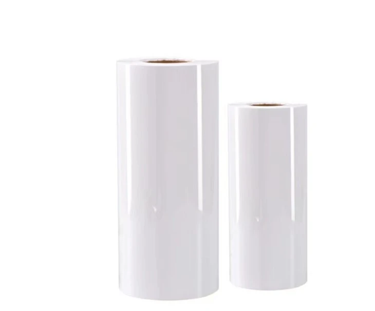 Matt White Paper Matt PP Paper Hot Glue Economic Label Adhesive Jumbo Roll High Quality Low Price