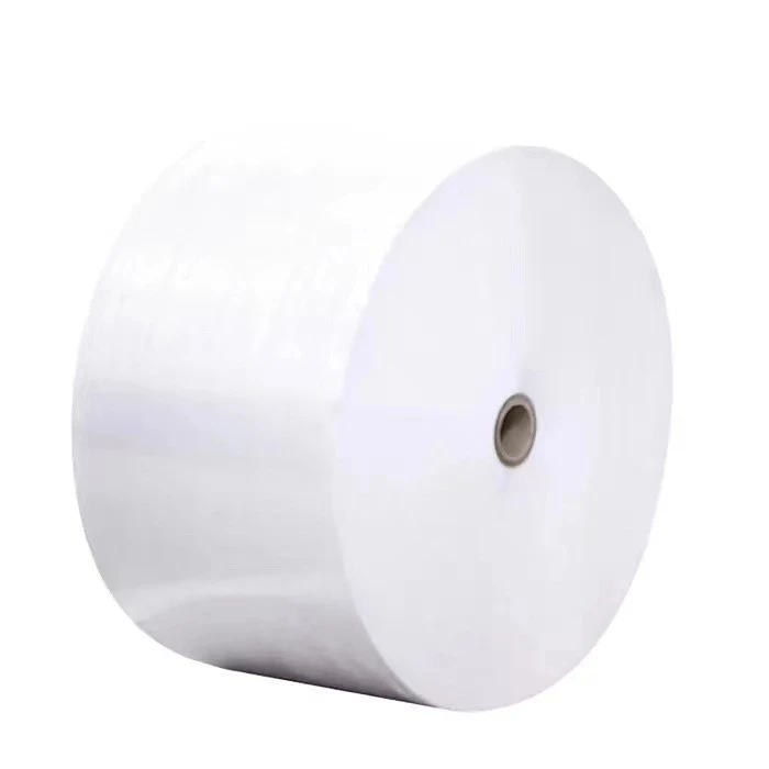 Matt White Paper Matt PP Paper Hot Glue Economic Label Adhesive Jumbo Roll High Quality Low Price