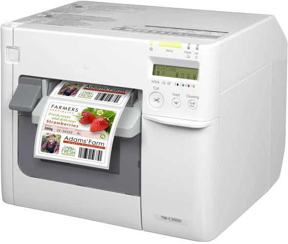Portable Pigment Inkjet Printer Small Inkjet Label Sticker Printer Epson 3520 Color Printer Machine