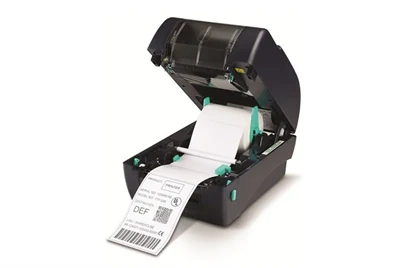 TTP-345 TTP-247 Desktop Thermal Hloov Barcode tshuab luam ntawv nrog USB Bar Code Label tshuab luam ntawv rau TSC